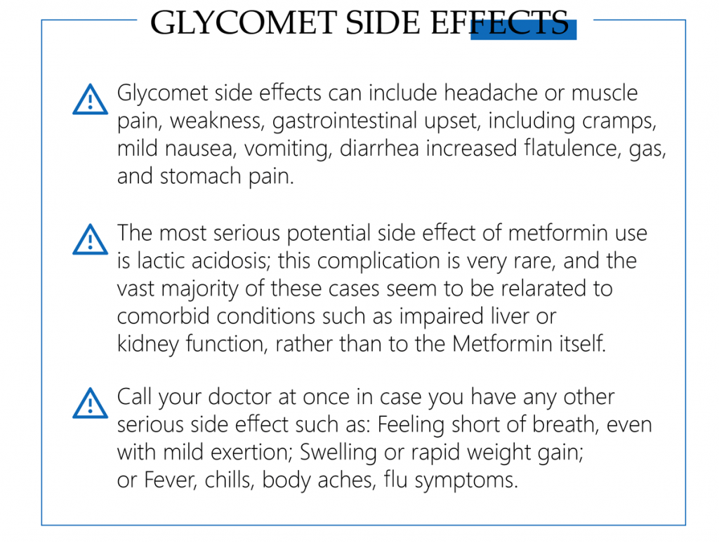 Glucophage side effects