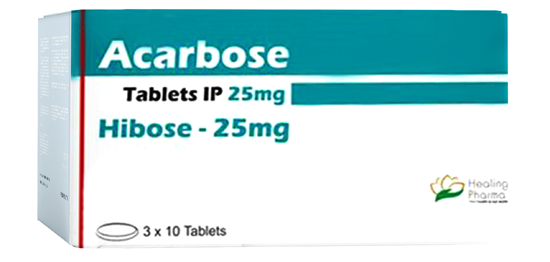 Tabletas de Acarbose